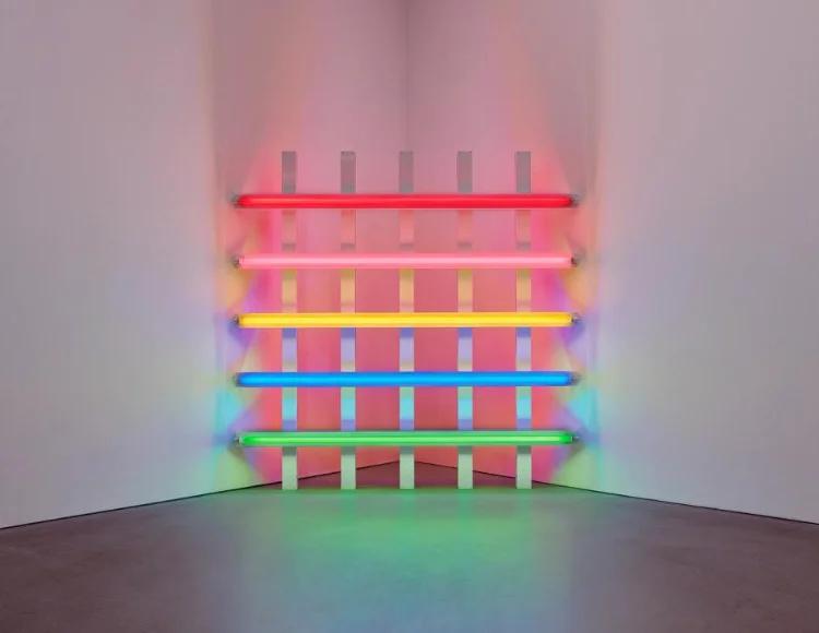 Dan Flavin: Cuadrículas