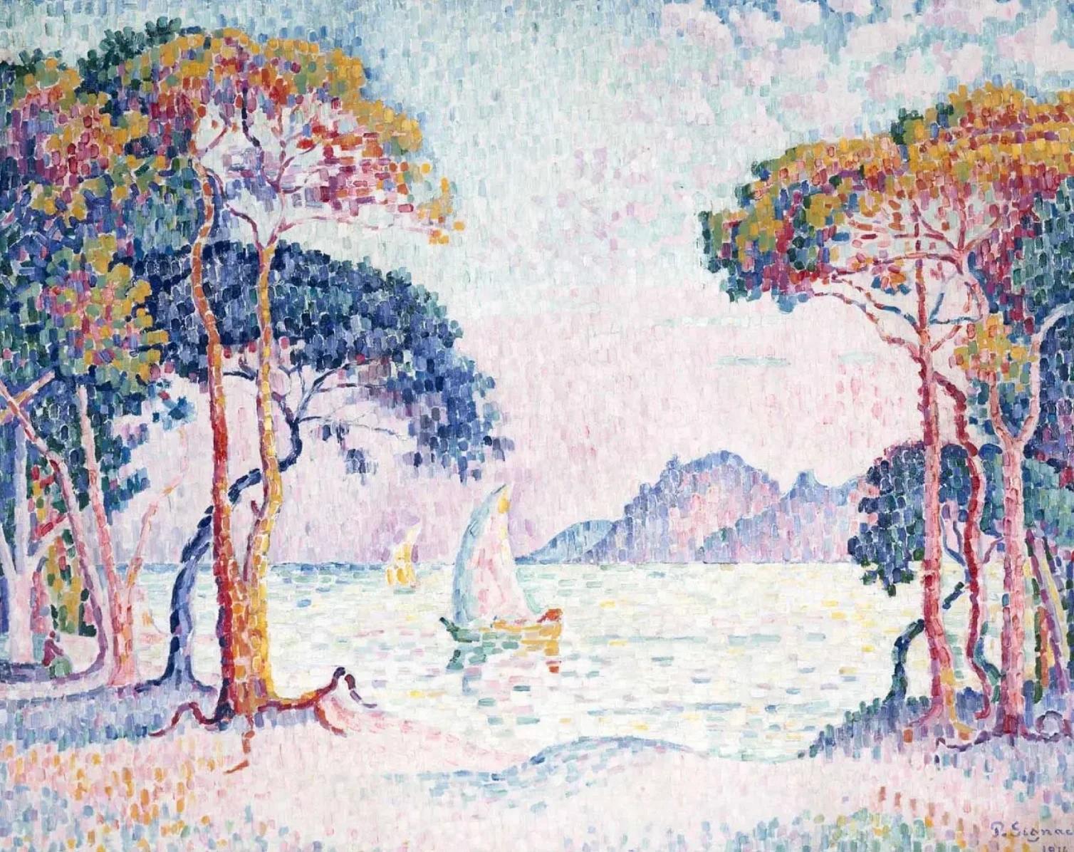 Juan-les-Pins. Tarde Paul Signac