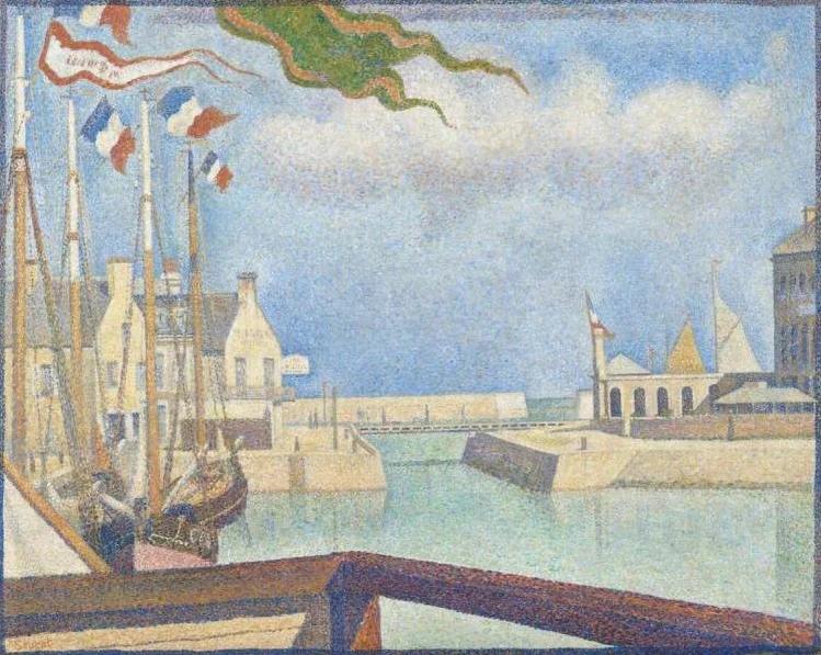 Georges Seurat, 'Sunday at Port-en-Bessin', 1888