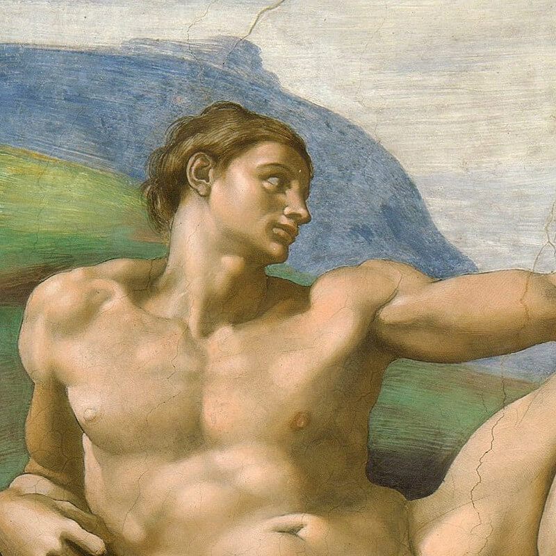 Sistine Chapel Ceiling: Creation of Adam